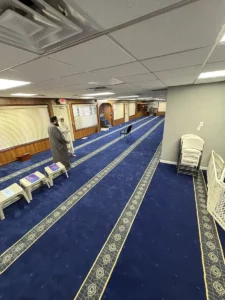 frontrightAFTER Blue flooring | Shans Carpets And Fine Flooring Inc